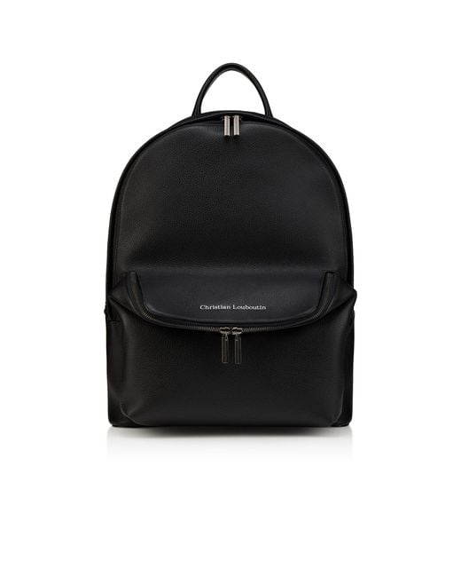 Christian Louboutin Black Nostalgic Backpack for men