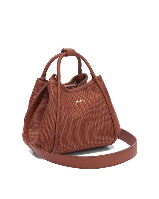 Max Mara Brown Marine Small Handbag