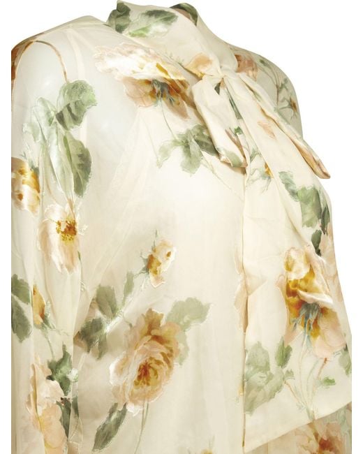 Zimmermann Metallic "Carousel" Blouse