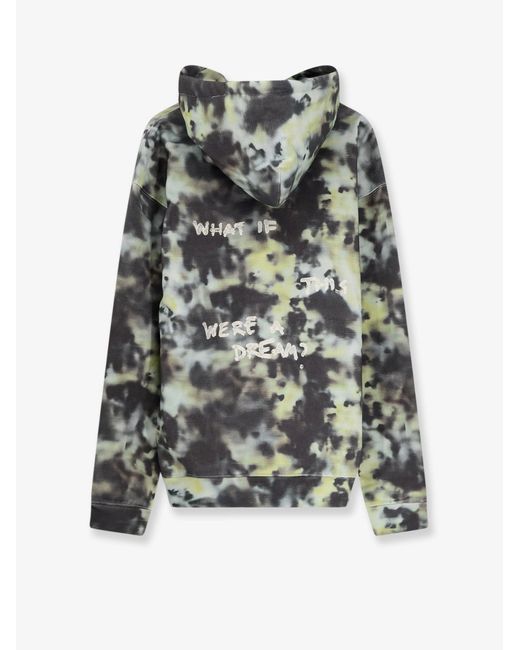 Oamc Peacemaker Green Cotton Sweatshirt for men