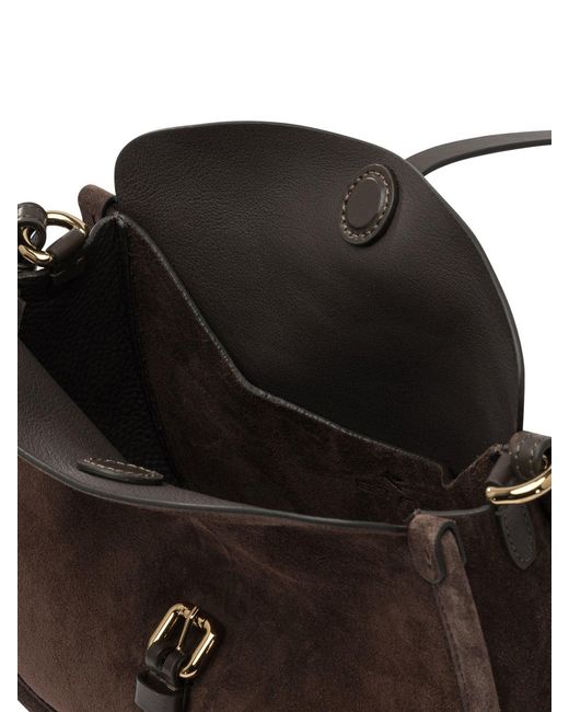 Etro Brown "pony" Shoulder Bag