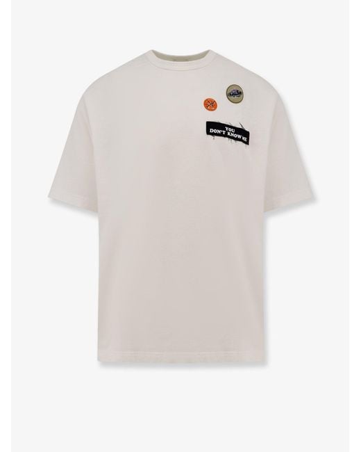 Undercover White Cotton T-Shirt for men