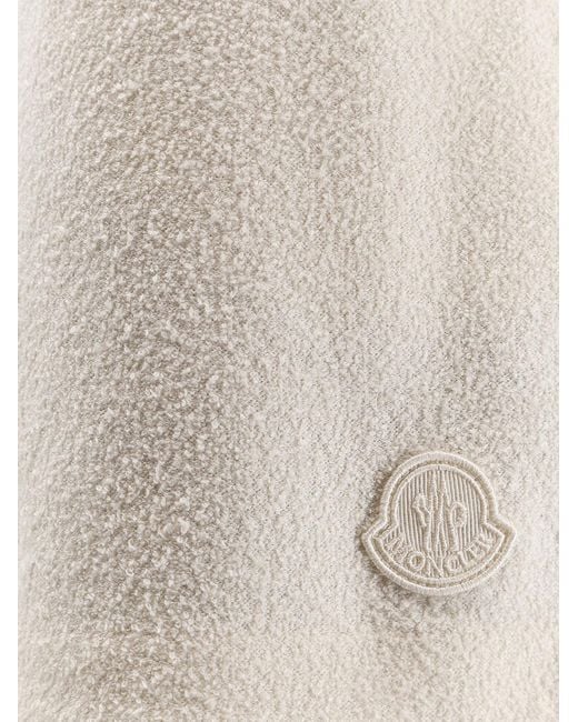 Moncler White Nylon Shorts