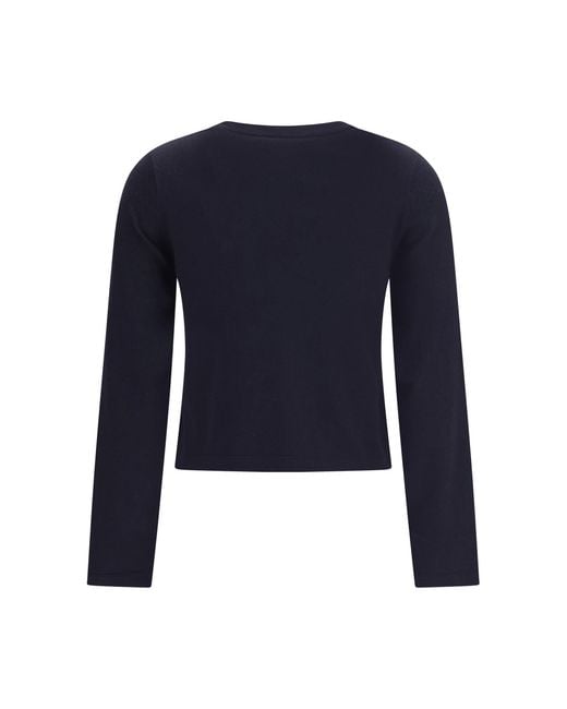 Extreme Cashmere Blue N°451 Lisa Long-Sleeve T-Shirt