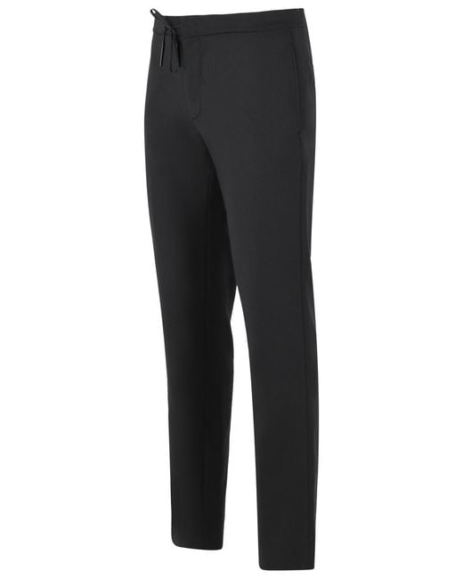 Maison Margiela Blue Virgin Wool Trousers for men