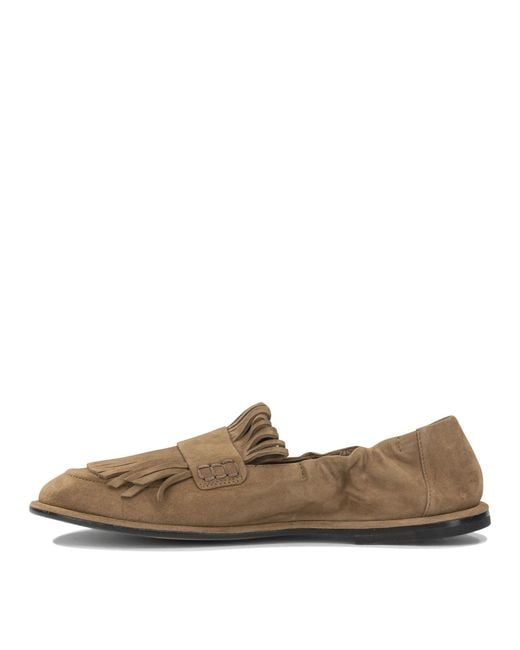 Pomme D'or Brown Loafers Toffee