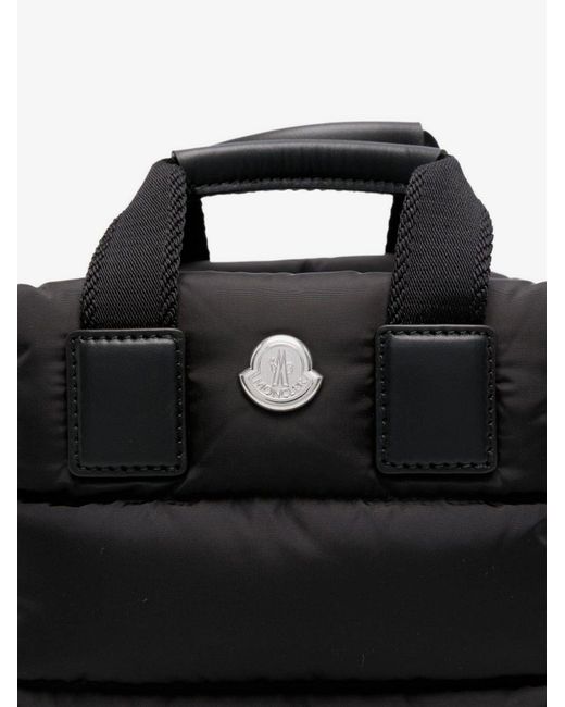 Moncler Black Caradoc Micro Nylon Shoulder Bag