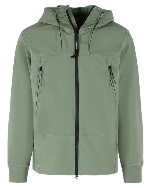 C P Company Green Polyester Blend Jacket for men