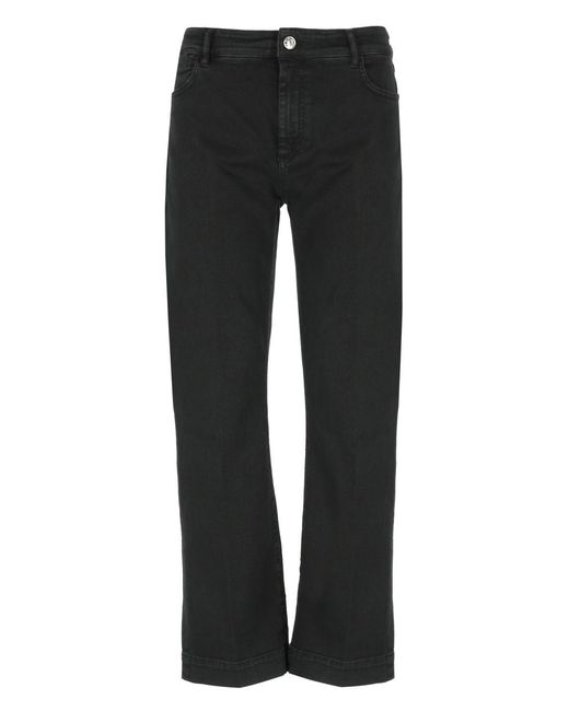 MAX MARA SPORTMAX DENIM Black "Nilly" Jeans