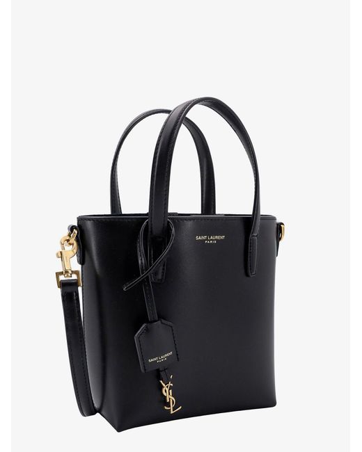Saint Laurent Black Mini Toy Leather Crossbody Bag