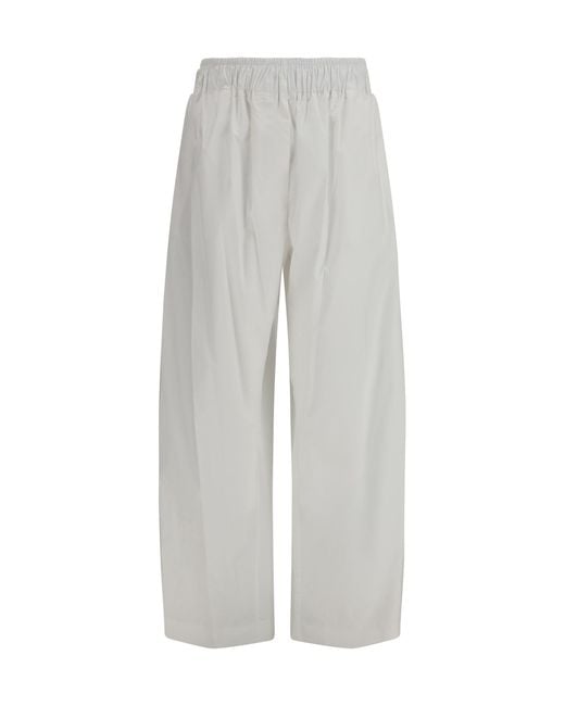 THE LATEST White Dora Wide Leg Pants