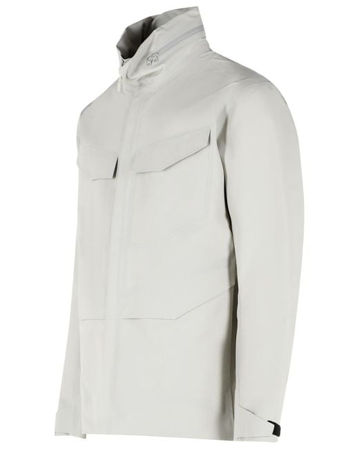 Veilance White Field Jacket Dark Cocoon Ivory for men