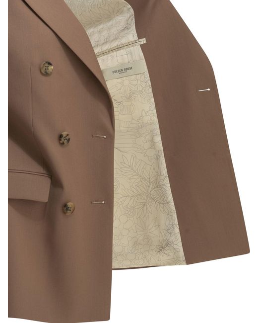 Golden Goose Deluxe Brand Brown "Diva" Blazer
