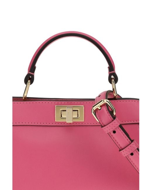 Fendi Pink Handbag Peekaboo Iseeu Petite Surfinia