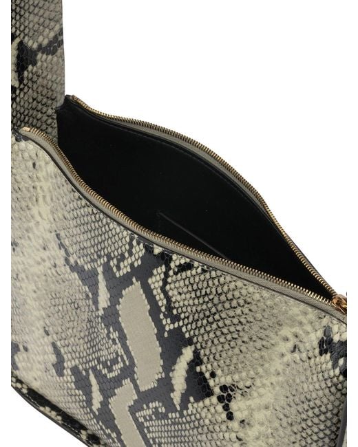 Khaite Gray "Lori Squared" Small Shoulder Bag
