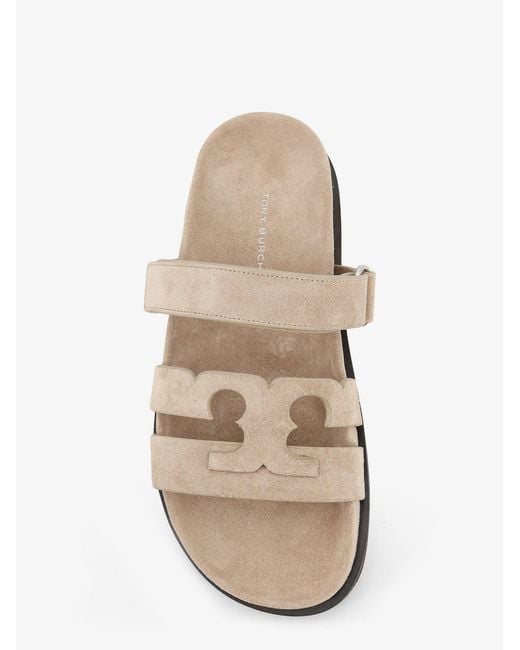 Tory Burch Natural Sandals Ines Suede