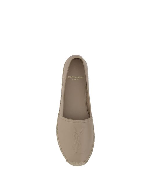 Saint Laurent Natural Lambskin Espadrilles