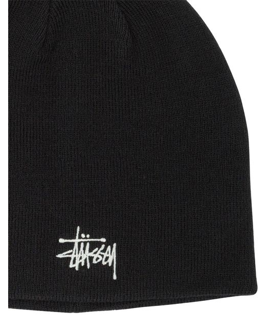 Stussy Black Hats for men