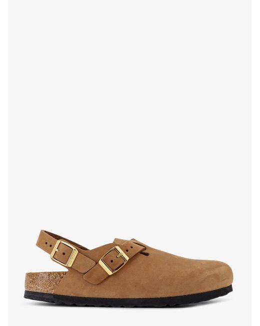 Birkenstock Brown Tokio Hex Suede Sandals for men