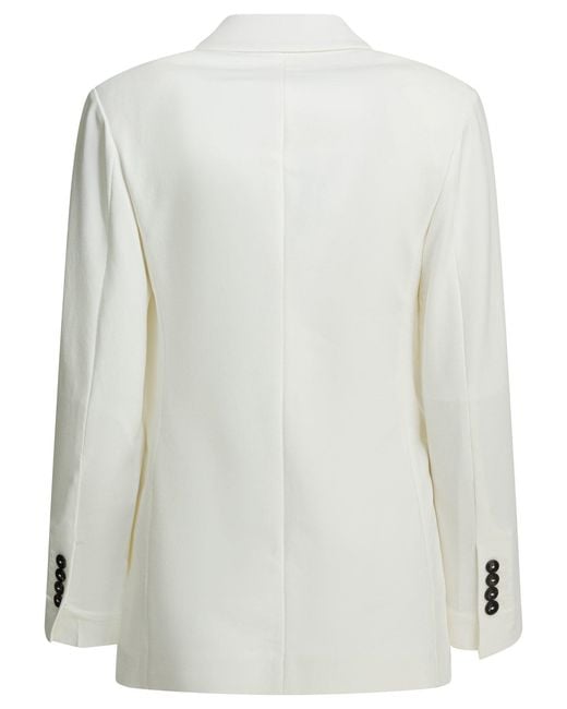 Circolo 1901 White Cotton Jacket