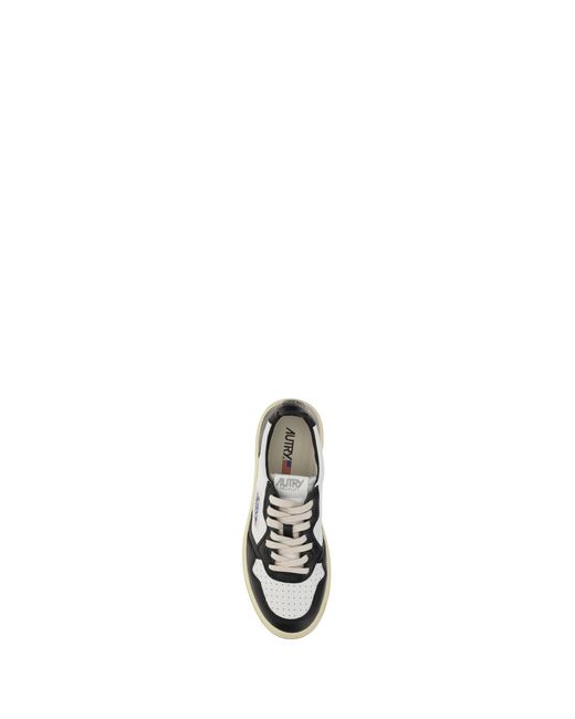 Autry White Low 01 Sneakers for men