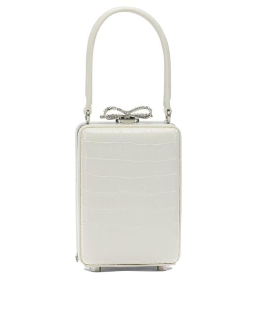 Self-Portrait White Borsa A Mano Mini
