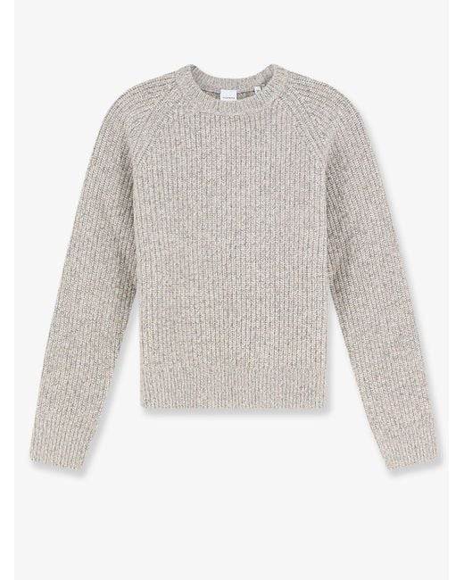 Aspesi White Virgin Wool Sweater