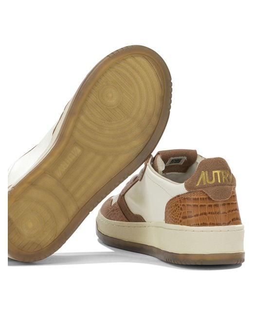 Autry Natural Medalist Low Sneakers