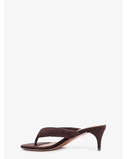 Alaïa Multicolor Suede Heeled Sandals