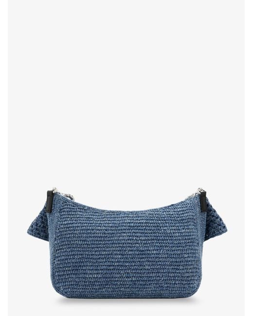 Loewe Blue Shoulder Bag Ola Paula's Ibiza Raffia