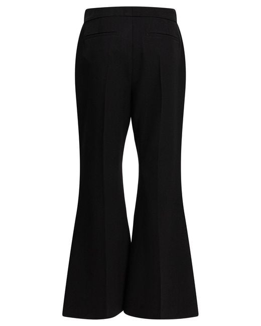 Givenchy Black Flared Trousers