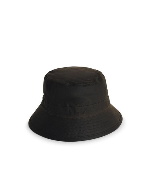 Barbour Black Hats for men