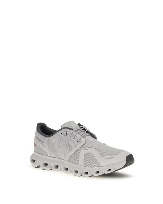 On Shoes White Cloud 6 Sneakers Glacier Eclipse