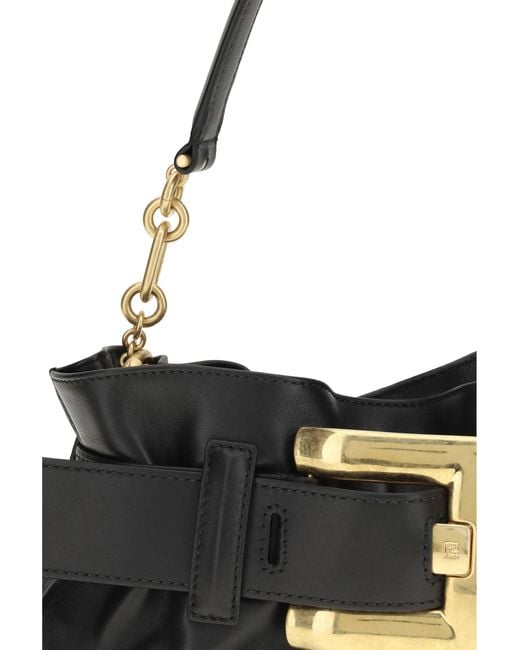 Balmain Black Mini Anthem Bag