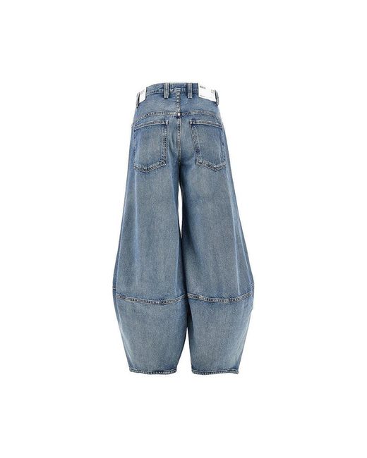 Agolde Blue 'Lantern' Jeans