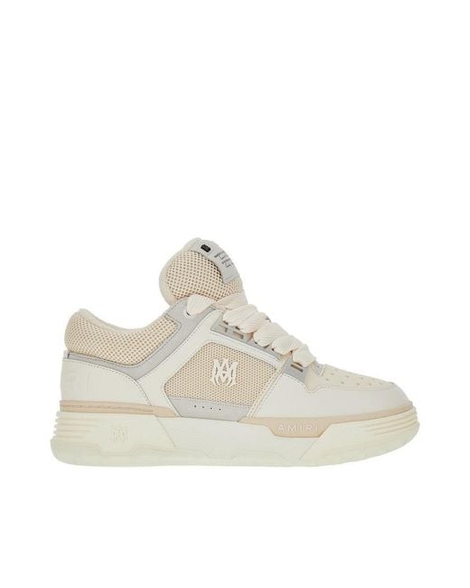 Amiri Natural Leather And Mesh Ma-1 Sneakers for men