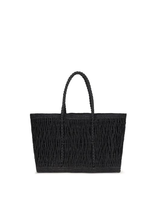 The Row Black Georgica Tote Bag
