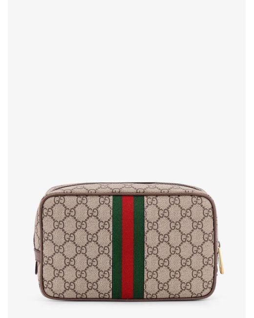 Gucci Gray Savoy Gg Fabric Clutch for men