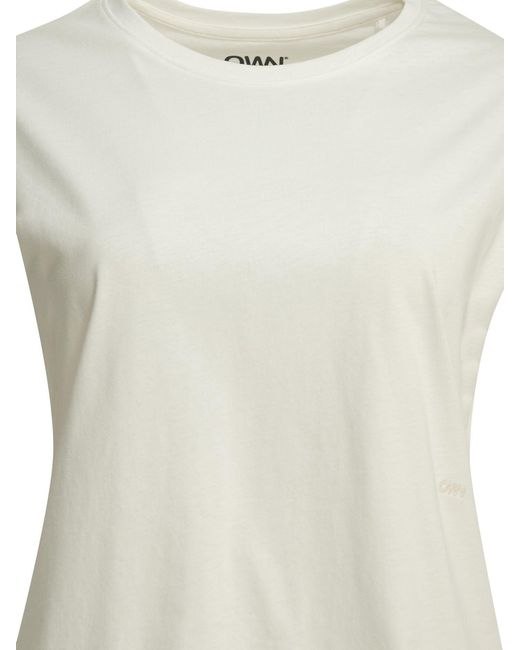 OWN OFF WITH NATURE White T Shirts