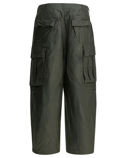 Needles Green "Bdu" Cargo Pants for men