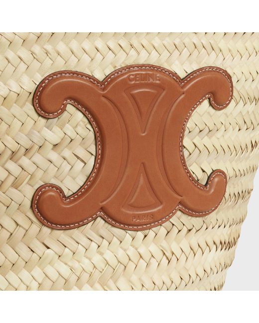 Céline Natural "Panier Classic" Small Shoulder Bag