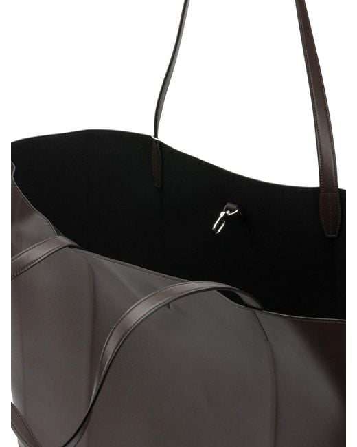 Totême Black Roam Medium Shoulder Bag
