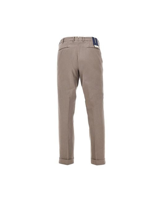 Santaniello Gray 'Evoluto' Stretch Twill Pants for men