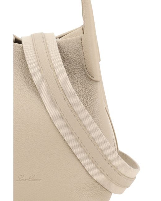 Loro Piana Natural Small Bale Bucket Bag