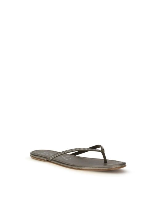 Pedro Garcia White Flip-Flops