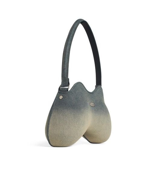 DIESEL Multicolor 'Play' Denim Bag