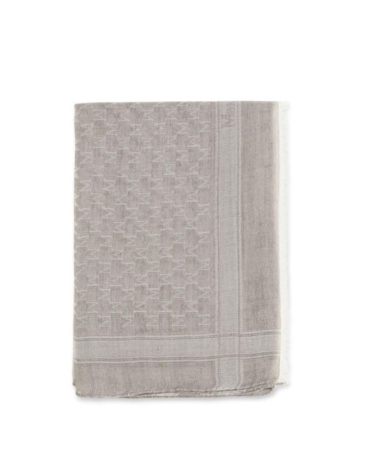 Max Mara Gray Mxaora Scarf