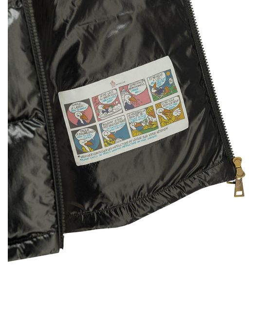 Moncler Black Niveole Short Down Jacket