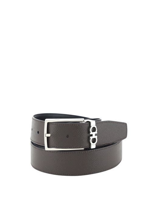 Ferragamo White Belts E Braces for men