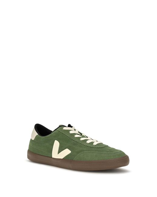 Veja Green Panenka Suede Sneakers Militar Pierre Bark for men